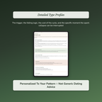 Attachment Style Quiz — sample profile or chart