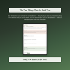Loss of a Parent Workbook & 40-Day Guide — sample profile or chart