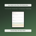 Stress Response Profile — sample profile or chart