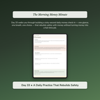 Money Mindset Workbook & 40-Day Guide — sample profile or chart