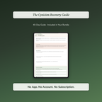 Cynicism Recovery Bundle – Rebuild Hope 5 Tools – Interactive Digital Bundle
