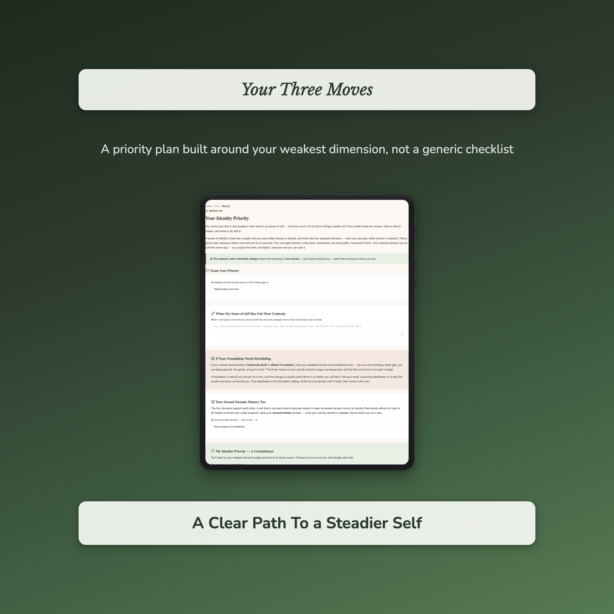 Identity Quiz & Workbook – Who Am I Really? – Interactive Self-Assessment