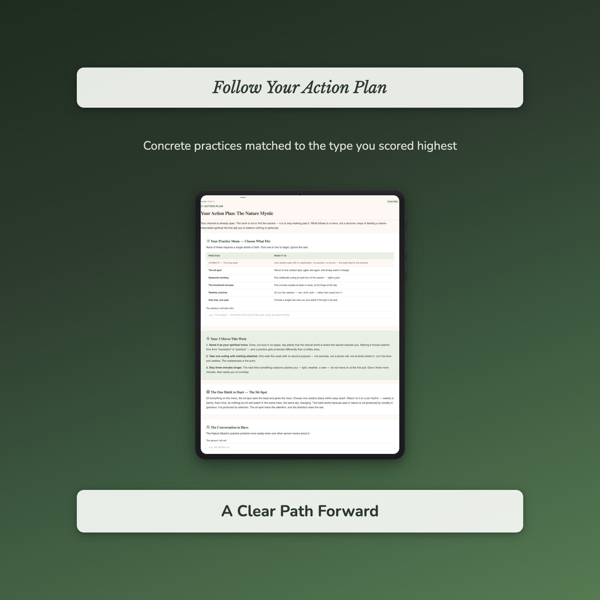 Spiritual Type Quiz & Workbook – How Meaning Reaches You – Interactive Self-Assessment