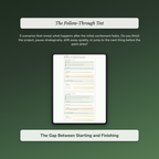 Distraction Profile — sample profile or chart
