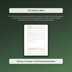 Quiet Your Inner Critic — sample exercise page