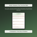 Emotional Eating Workbook & 40-Day Guide — sample exercise page