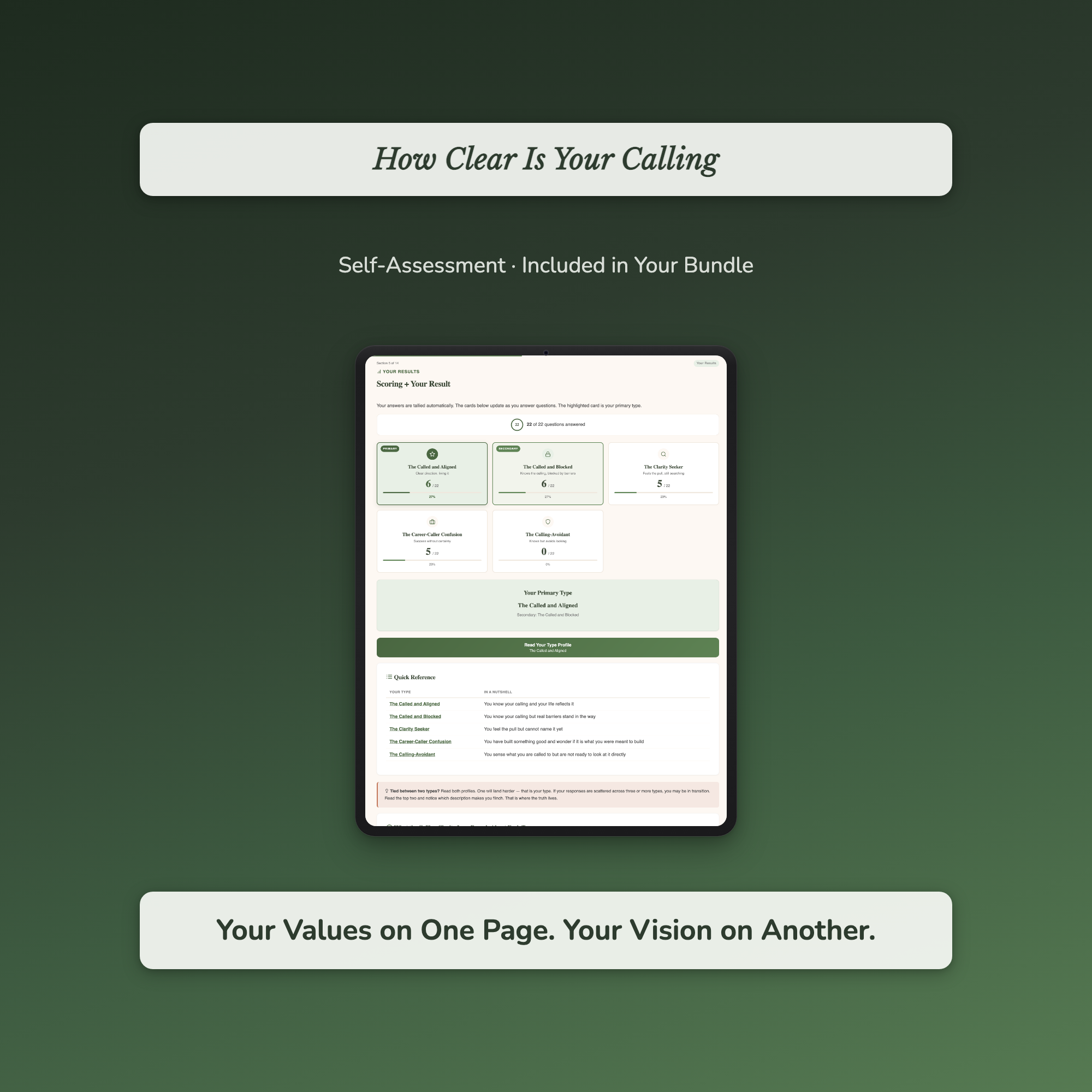 Self-Care Assessment Bundle – What Do I Want? 19 Quizzes – Interactive Self-Assessment