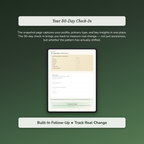 Over-Functioning Profile — sample exercise page