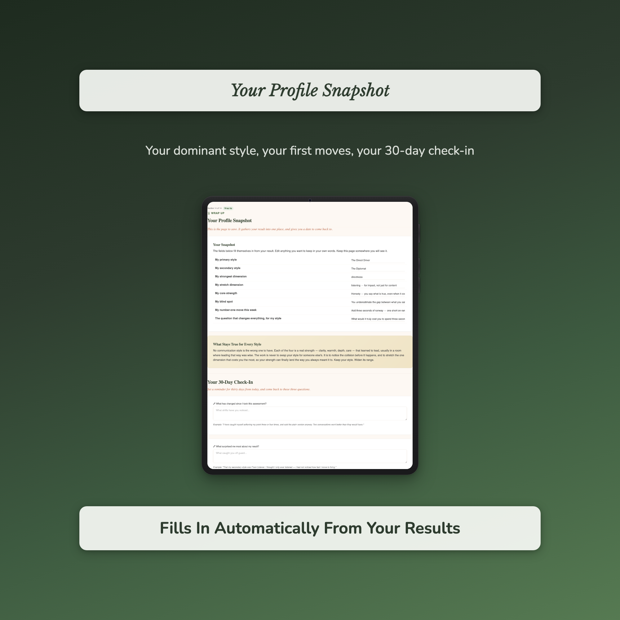 Communication Quiz & Workbook – Why You Keep Being Misread – Interactive Self-Assessment