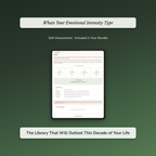 Highly Sensitive & Emotional Intensity Bundle