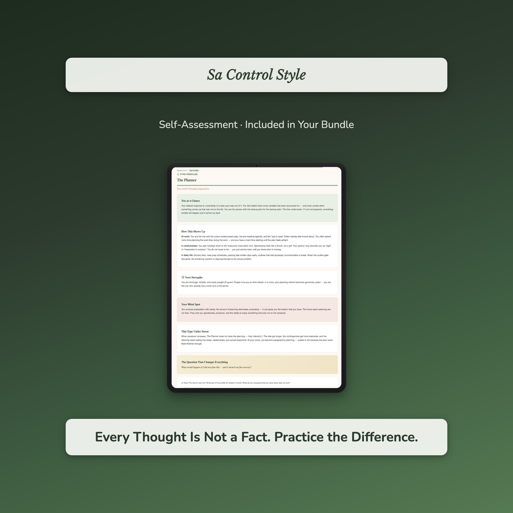 Overthinking Workbook Bundle – Why Can't I Stop Spiraling at 3am – Interactive Digital Bundle