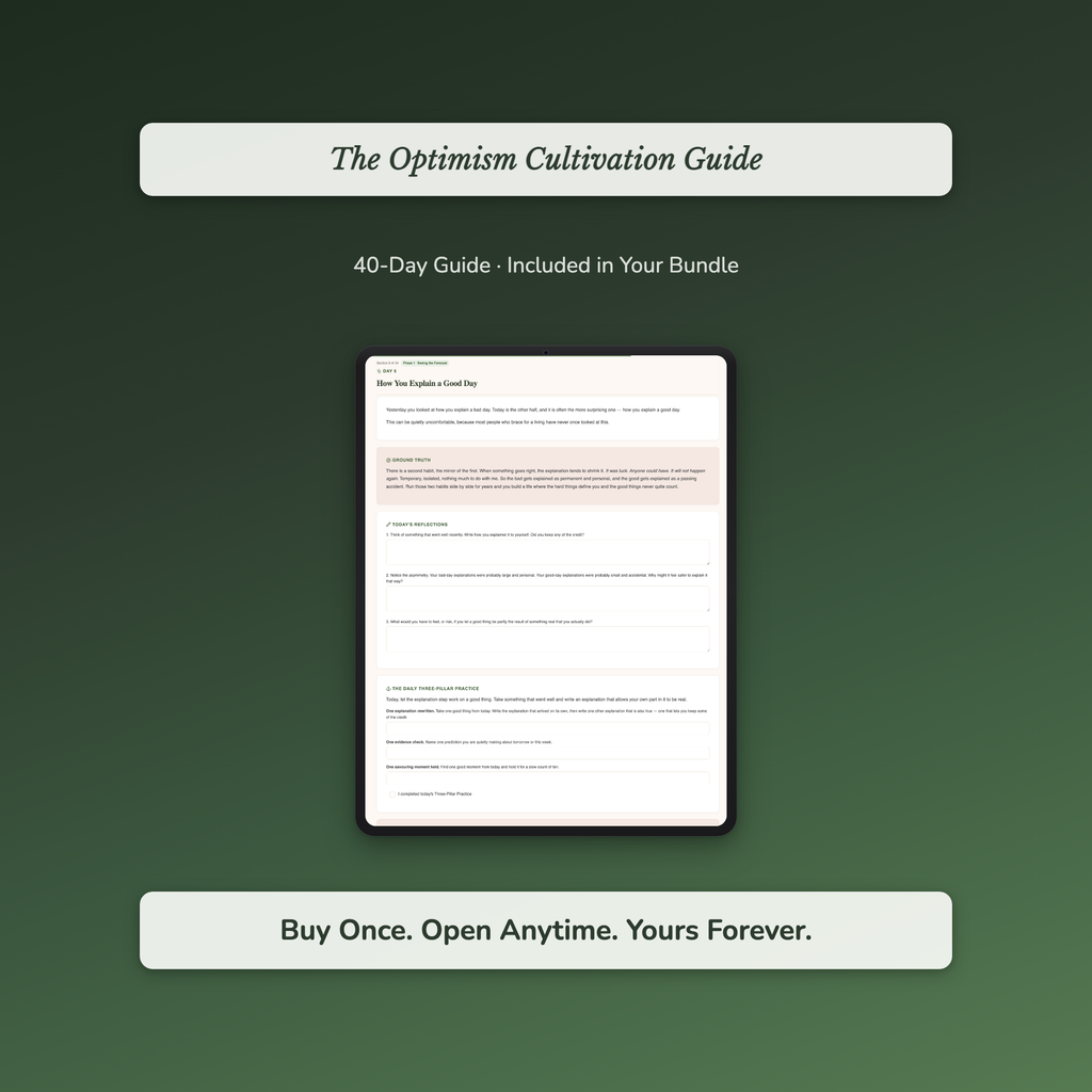 Cynicism Recovery Bundle – Rebuild Hope 5 Tools – Interactive Digital Bundle