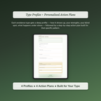 Avoidance Style Profile — sample exercise page