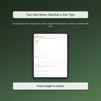 Midlife Clarity Profile — sample exercise page