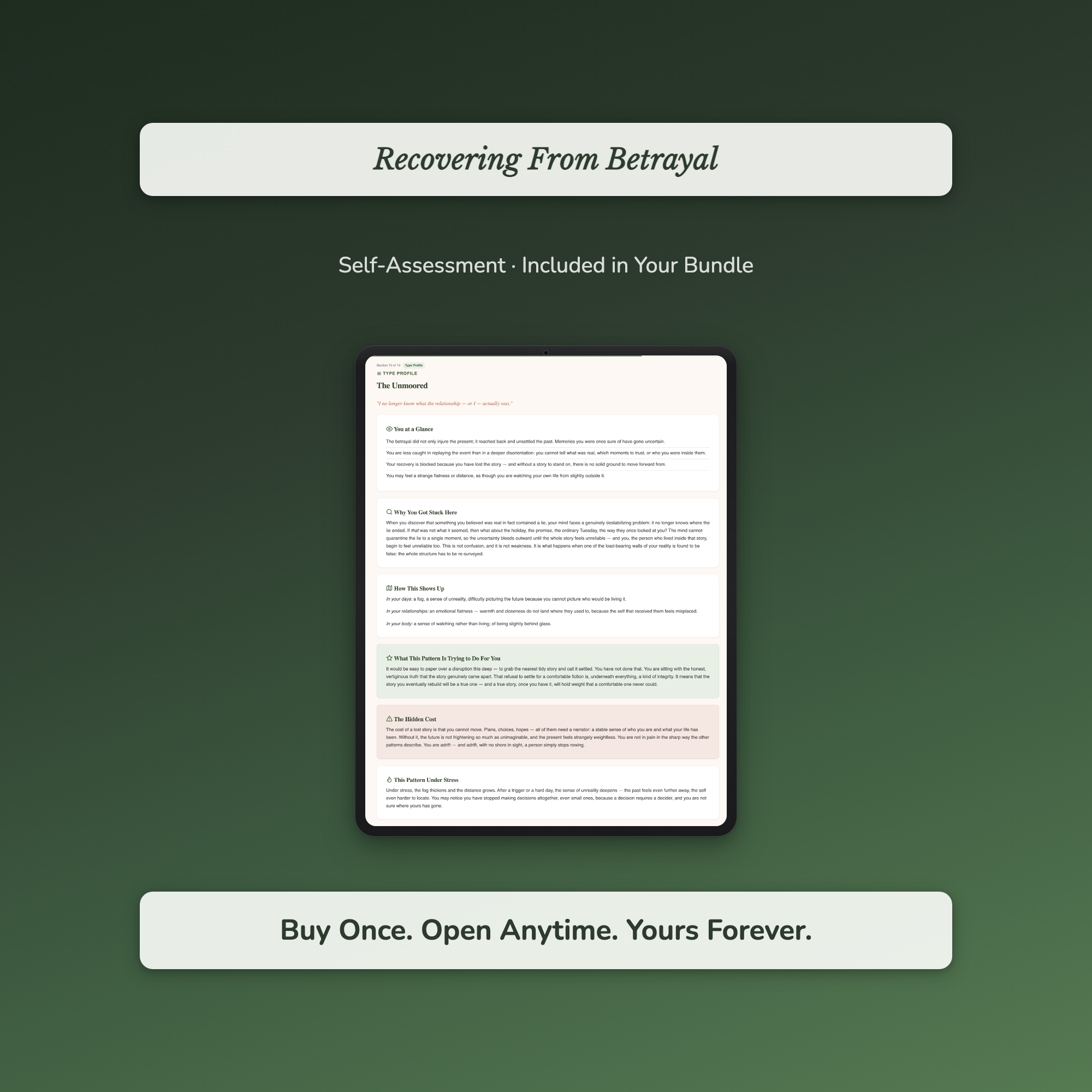 Manipulation Bundle – Am I Being Gaslit Self-Care Tools – Interactive Digital Bundle