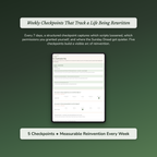 Midlife Crisis Workbook & 40-Day Guide — sample exercise page