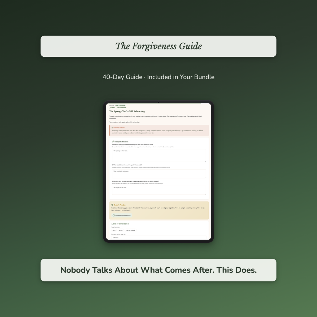 Grief Journal & Guide Bundle – Loss, Divorce & Letting Go – Interactive Digital Bundle