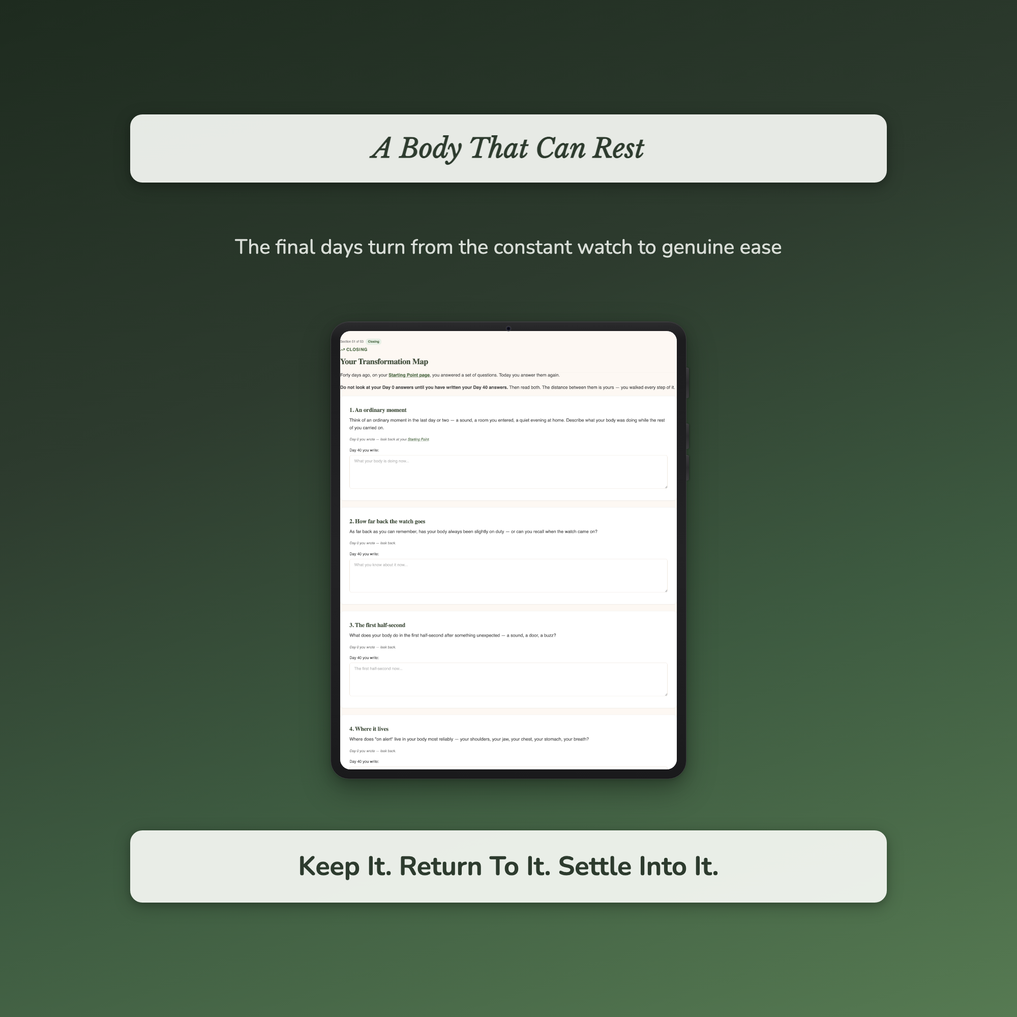 Nervous System Workbook & 40-Day Journal – Always On Edge – Interactive Digital Guide