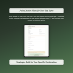 Work-Life Balance Profile — sample exercise page