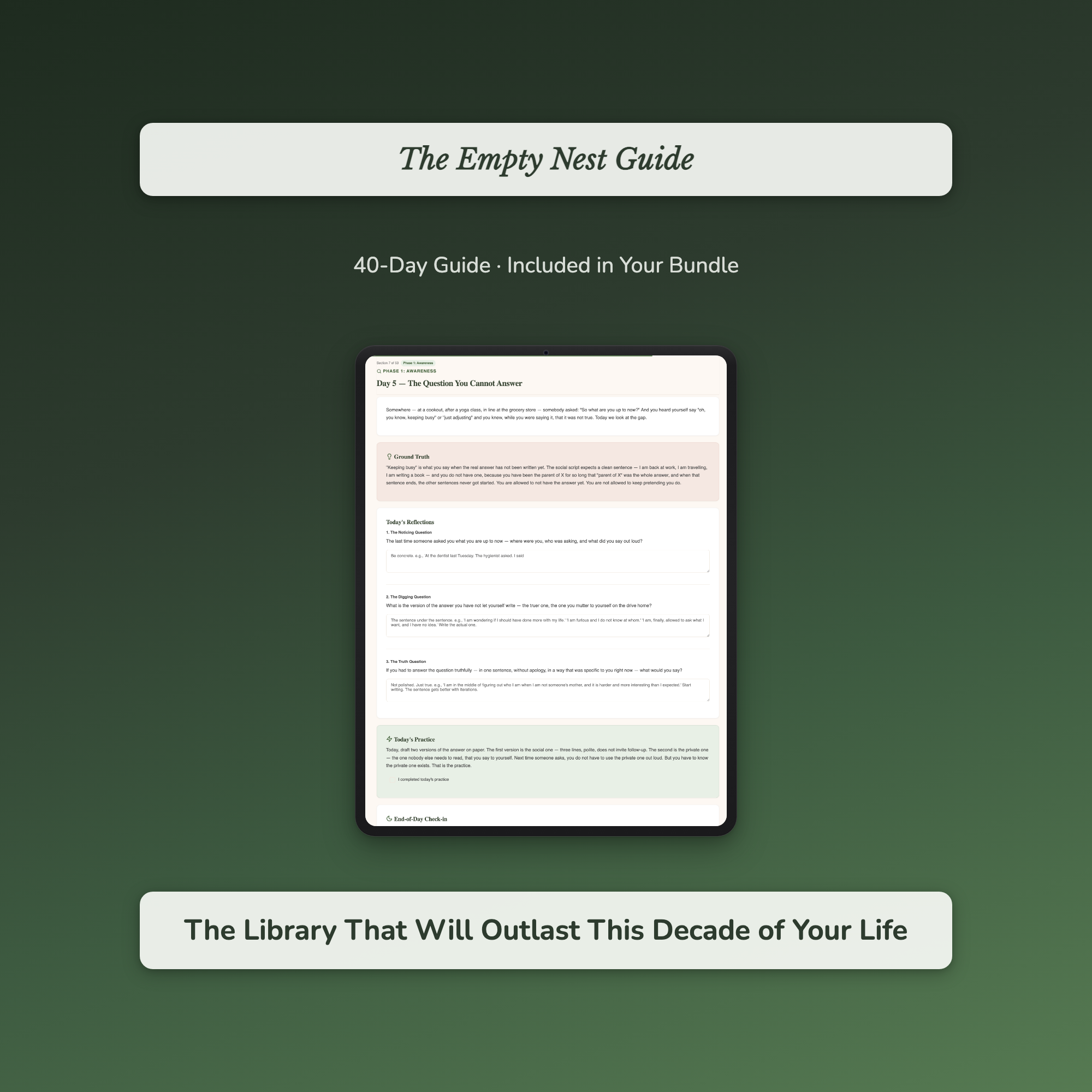 Midlife Crisis Bundle – Second Chapter & Life Pivot – Interactive Digital Bundle
