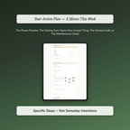 Family Pattern Profile — sample exercise page