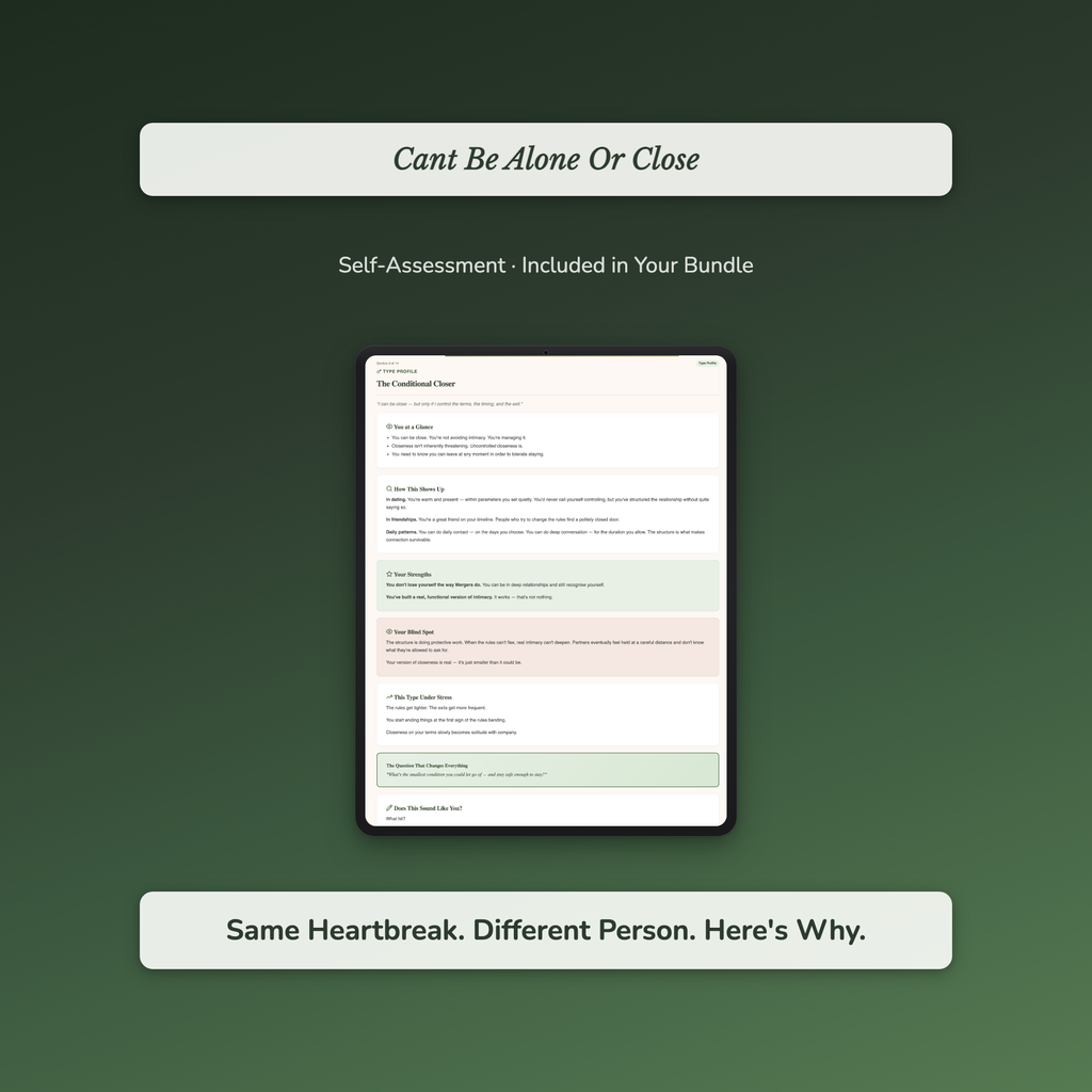 Attachment Style Workbook Bundle – Relationship Patterns – Interactive Digital Bundle