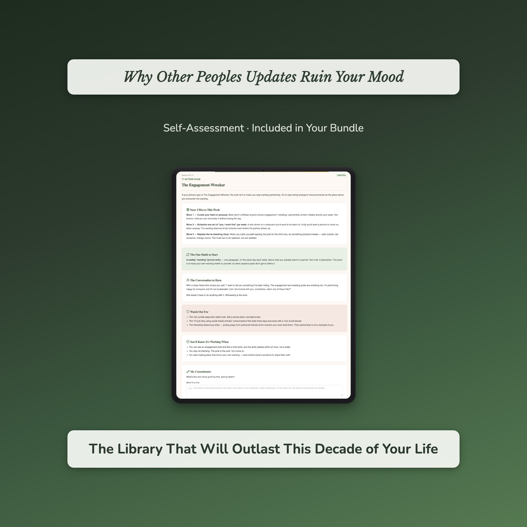 Self-Care Bundle – Stop Comparing Your Life 7 Tools – Interactive Digital Bundle