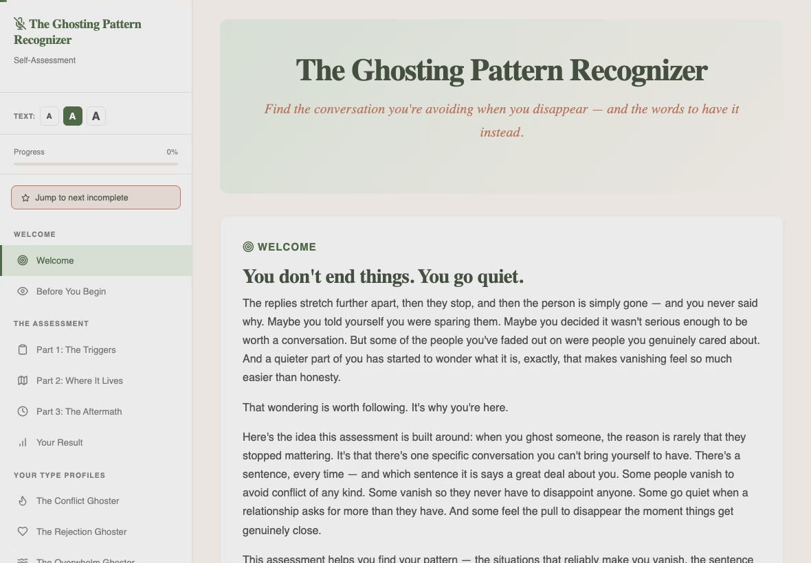 ghosting-pattern-recognizer walkthrough video
