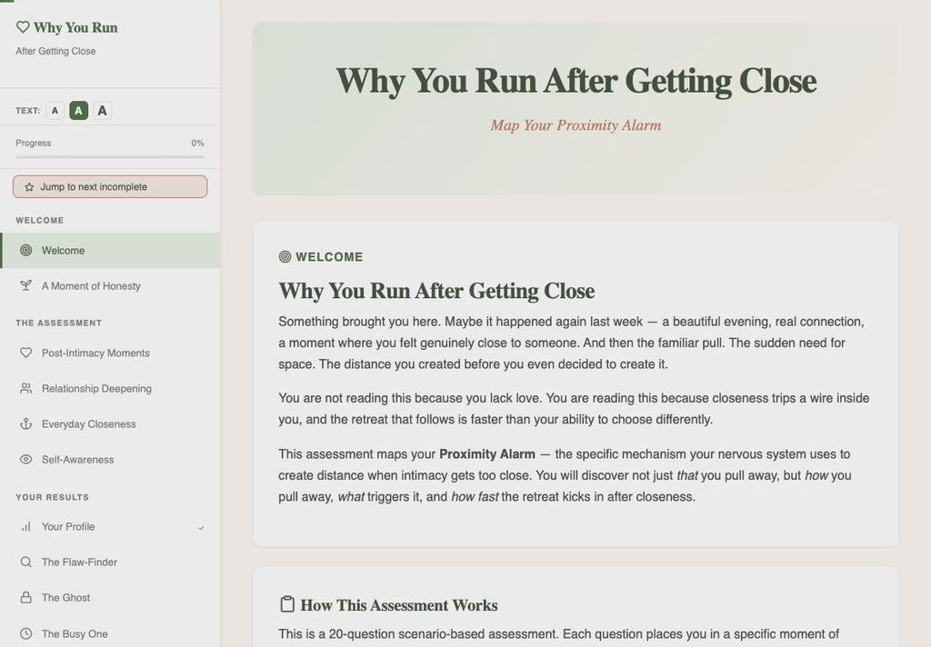why-you-run-after-getting-close walkthrough video