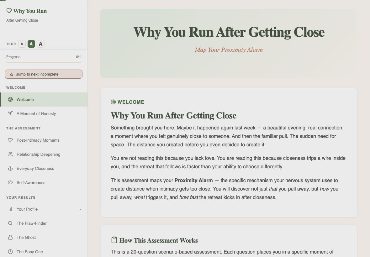 why-you-run-after-getting-close walkthrough video