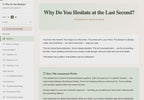 sa-why-do-you-hesitate walkthrough video