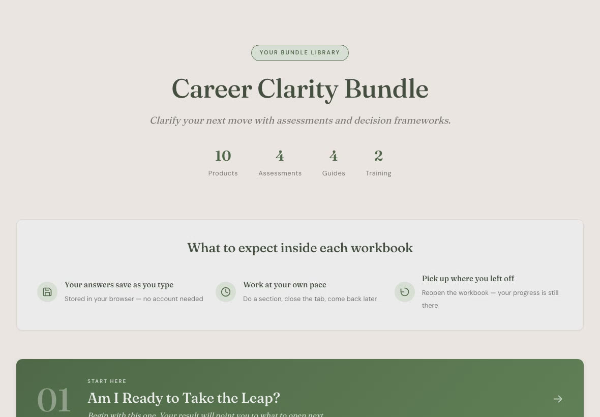 career-clarity walkthrough video