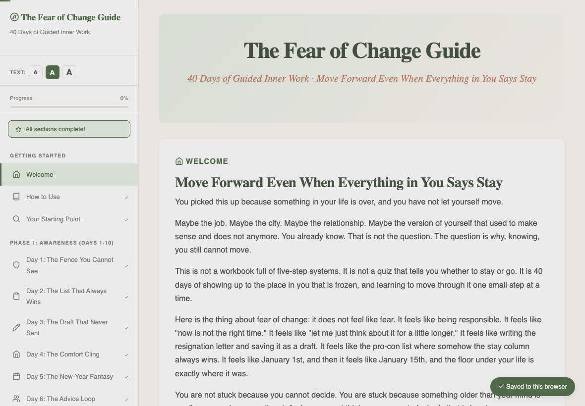 the-fear-of-change-guide walkthrough video