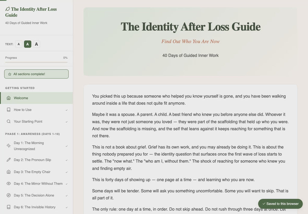 the-identity-after-loss-guide walkthrough video