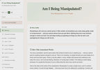 am-i-being-manipulated walkthrough video