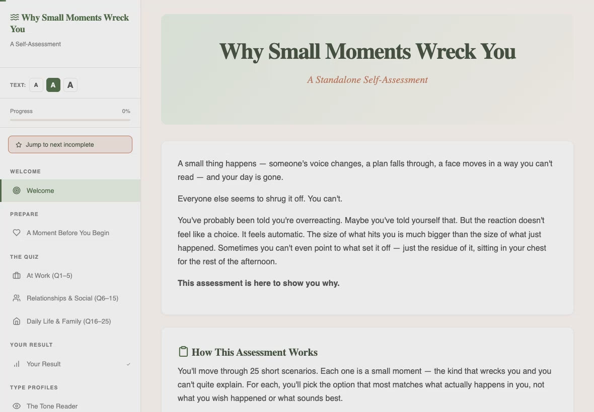 why-small-moments-wreck-you walkthrough video