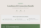 Loneliness Workbook Bundle – Alone in a Full House – Interactive Digital Bundle