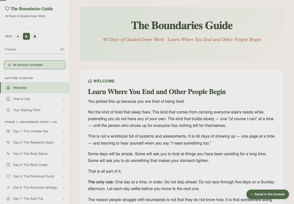 the-boundaries-guide walkthrough video