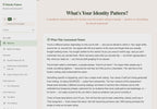 whats-your-identity-pattern walkthrough video