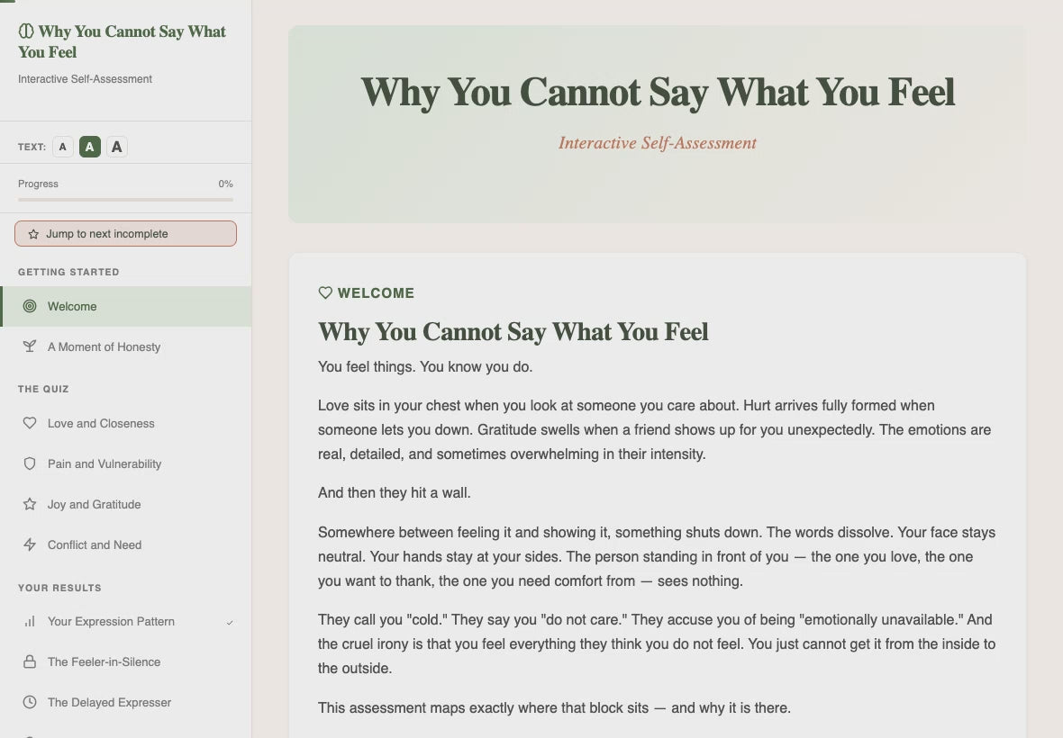 why-you-cant-say-what-you-feel walkthrough video