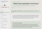 whats-your-sustainable-growth-type walkthrough video