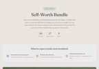 Self-Worth Bundle – Inner Critic Shadow Work 26 Tools – Interactive Digital Bundle