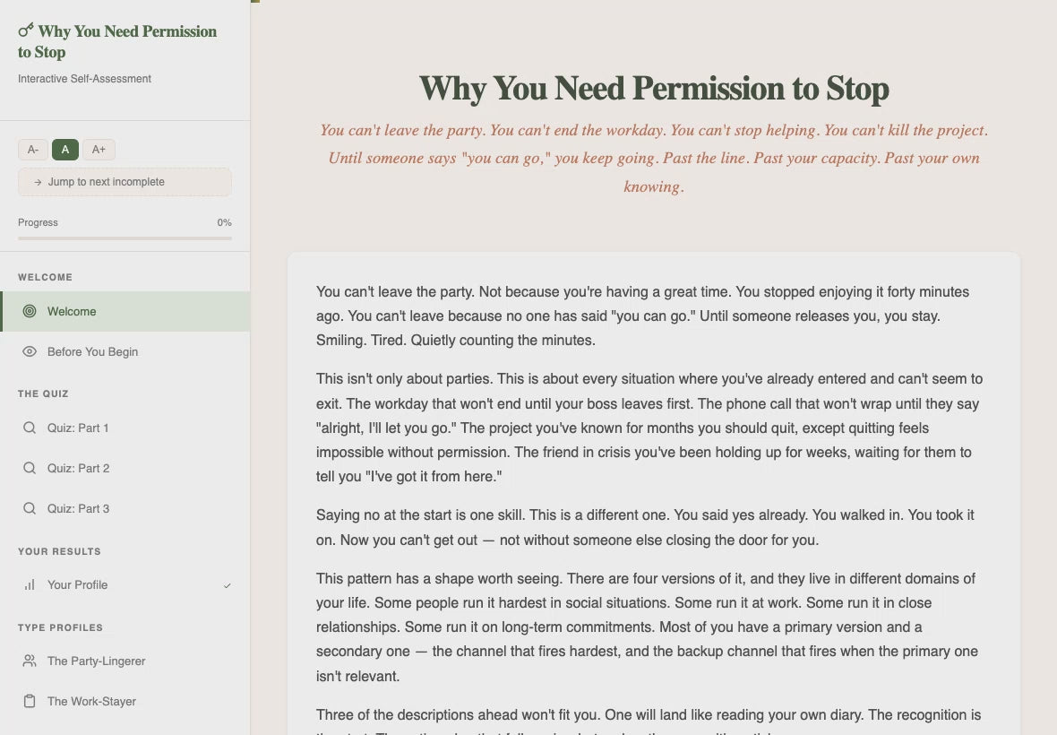 why-you-need-permission-to-stop walkthrough video