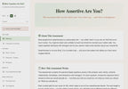 how-assertive-are-you walkthrough video