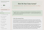 how-do-you-come-across walkthrough video