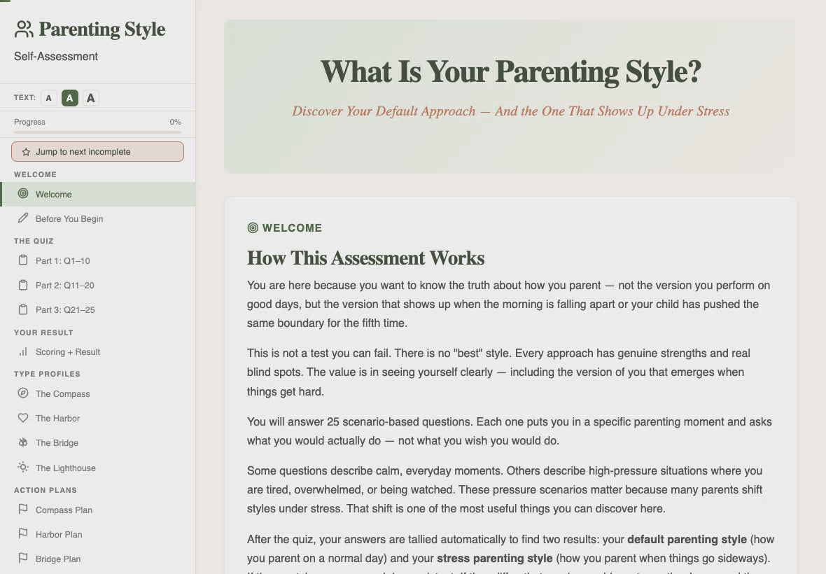 whats-your-parenting-style walkthrough video