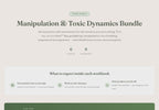 Manipulation Bundle – Am I Being Gaslit Self-Care Tools – Interactive Digital Bundle