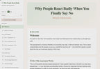 why-people-react-badly-when-you-finally-say-no walkthrough video