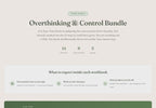 Overthinking Workbook Bundle – Why Can't I Stop Spiraling at 3am – Interactive Digital Bundle