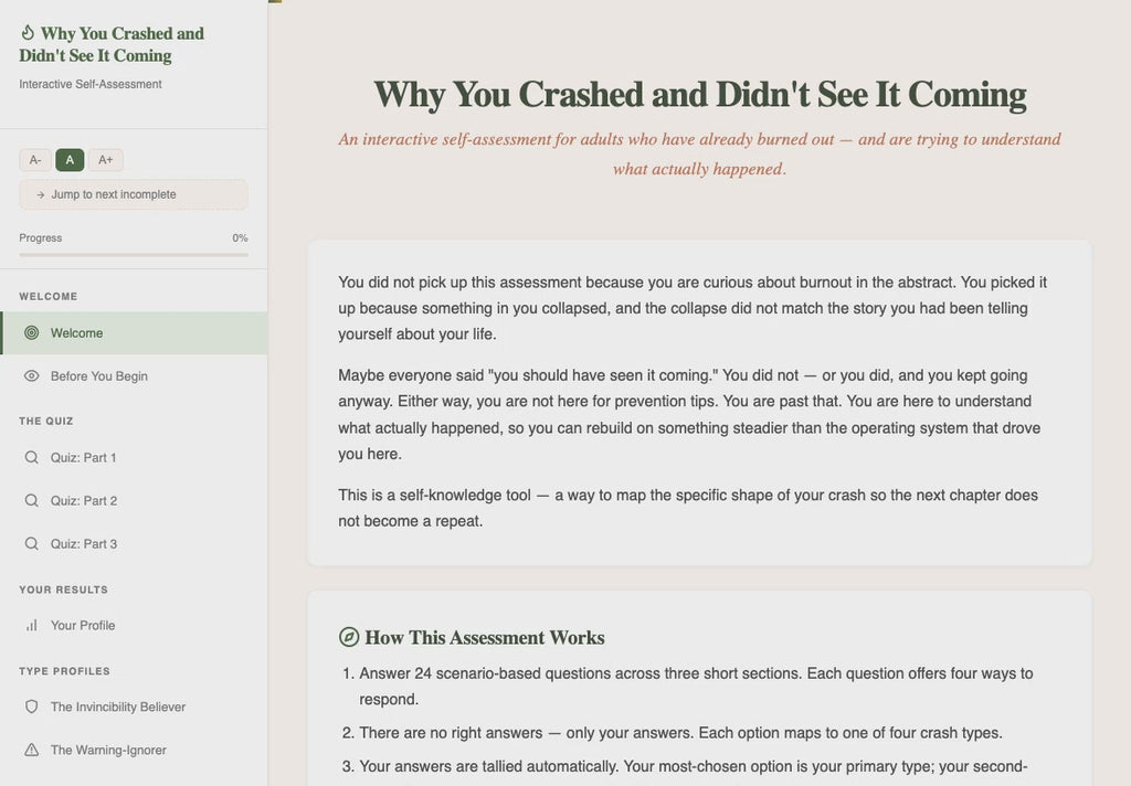 why-you-crashed-and-didnt-see-it-coming walkthrough video